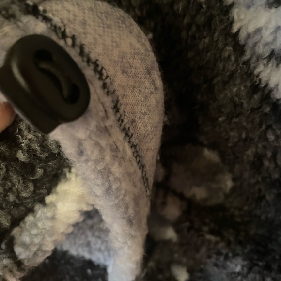 Vintage Frankenmuth Woolen Mill Fleece Jacket Hawk Mountains Medium - Picture 6 of 7